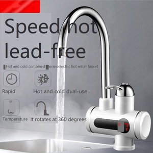 Grifo <span class=keywords><strong>de</strong></span> Cocina Instantáneo Impermeable con Pantalla LED Digital, <span class=keywords><strong>Moderno</strong></span>, <span class=keywords><strong>de</strong></span> una Sola Manija, <span class=keywords><strong>Calentador</strong></span> <span class=keywords><strong>de</strong></span> <span class=keywords><strong>Agua</strong></span> Eléctrico <span class=keywords><strong>de</strong></span> Calentamiento Rápido - Product Image 3
