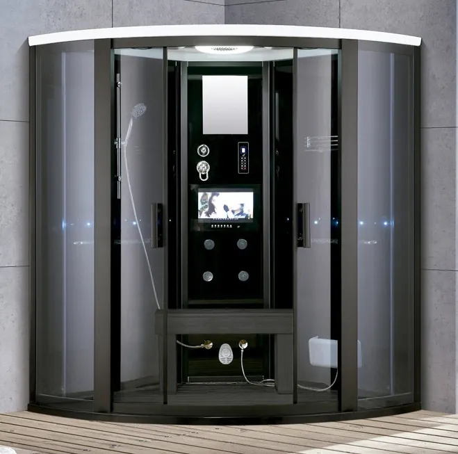 China portable sliding door steam shower rooms Walk in steam