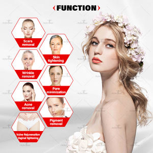 آلة العلاج المهبلي بالليزر الجزئي 3 في 1 CO2 ، آلة إزالة صبغة الجلد بأنبوب معدني Rf - Product Image 4