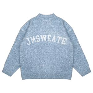 Pull en tricot personnalisé OEM ODM 7GG, <span class=keywords><strong>laine</strong></span> pure, acrylique, polyester, lettres jacquard, col rond, pull en tricot pour <span class=keywords><strong>homme</strong></span> - Product Image 5