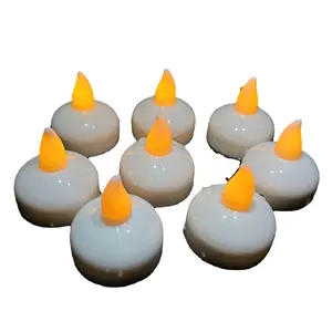 2023 best selling waterproof water sensor floating led Candles flickering Tealight Candle in floating candles for Home decor