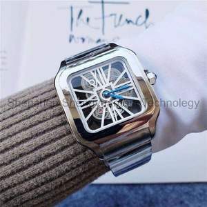 Reloj de Hombre de Negocios de Moda 2025, Superventas, Totalmente Automático, Mecánico, Resistente al Agua, con Movimiento Visible y Función de Calendario - Product Image 4