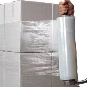Rouleau <span class=keywords><strong>de</strong></span> <span class=keywords><strong>film</strong></span> étirable en plastique industriel Enveloppe <span class=keywords><strong>de</strong></span> palette à surface unie pour le déplacement <span class=keywords><strong>de</strong></span> l'enveloppe rétractable dans l'emballage Utilisation du <span class=keywords><strong>film</strong></span> - Product Image 3