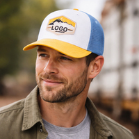 Casquette Snapback en maille respirante et imperméable Richardson 5 panneaux personnalisable en gros avec logo brodé pour la promotion, le sport, les loisirs, les voyages et la pêche