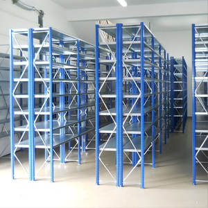 4 étagères à 5 niveaux réglables en acier pour entrepôt, garage, stockage à usage intensif, support à usage moyen pour tissu, pièces automobiles, atelier de textile - Product Image 5