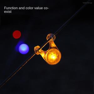 Outdoor Cycling <b>Bicycle</b> Waterproof LED Tent Rope Shield Chandelier Camping Accessories Mini Flashlight Safety Warning Rope <b>Light</b> - Product Image 4