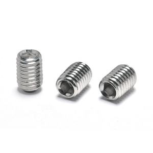 China Wholesale Stainless Steel 304/316 DIN916 Metric M3-M24 Hex Socket Cup Point Grub <strong>Set</strong> <strong>Screws</strong> - Product Image 2