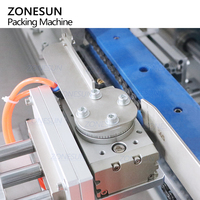 ZONESUN ZS-BFM1 accessoire de matériel automatique boîtes en carton triangulaires carton de papier pliant formant la Machine d'agrafeuse