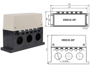 ตัวป้องกันมอเตอร์ HHD3E-CP C-Lin 20-100A การตั้งค่าโพเทนชิโอมิเตอร์ออฟเฟสเกิน AC220V/แรงดัน AC380V สามารถ - Product Image 5
