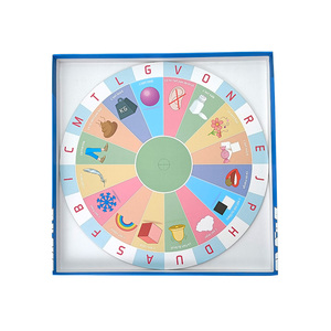 Nhà máy cung cấp trực tiếp in logo tùy chỉnh trò chơi bảng màu xanh với hướng dẫn sử dụng - Product Image 5