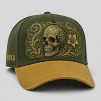 Casquette de baseball personnalisée style Old English, 5 panneaux, visière incurvée, style Dad Hat, streetwear urbain West Coast, vente en gros, faible MOQ