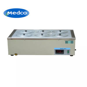 Bain-marie numérique à température constante Jiangsu Hengsheng HH-S6, équipement de laboratoire à contrôle électronique, 4/6/8 puits - Product Image 2