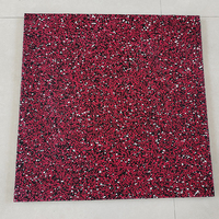 30x30cm Gummi-Fitnessbodenmatten, strapazierfähige, rutschfeste Trainingsfliesen für Heimfitness, Garage, Workout & Fitness