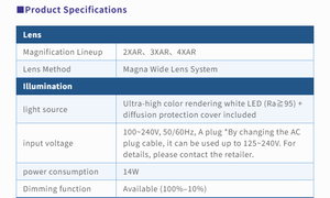 OTSUKA MGL-F อุปกรณ์ตั้งโต๊ะแบบตั้งตรงเคลือบ AR รุ่น 2XAR~4XAR - Product Image 5