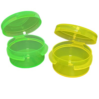 Boîtes en plastique à couvercle rabattable en PP de différentes couleurs 1G 3G 5G 10G