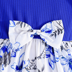 Vestidos de Verano con Flores para Niñas Pequeñas, Ropa Infantil con Volantes, Mangas Cortas, Estilo Dulce para Uso Diario - Product Image 5