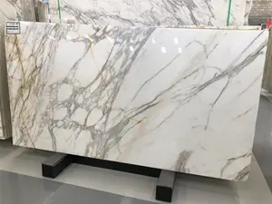 White Gold Calcutta Marble