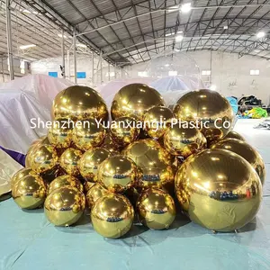 Wedding Commercial Activities Decoration PVC Mirror Colour Inflatable Ball