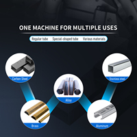 Machine de découpe de tubes CNC à vente directe d'usine avec système de découpe biseauté laser entièrement automatique pour tuyaux en acier inoxydable et en alliage