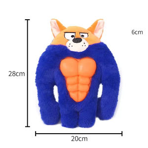 Büyük ırklar için gerçekçi gıcırtılı peluş oyuncak köpek aşırı çiğnemek geçirmez, agresif <span class=keywords><strong>Chewers</strong></span> için kendinden eğlenceli sıkıntı Buster - Product Image 6