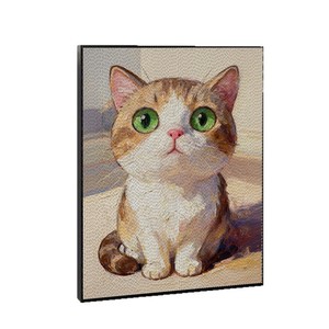 Adhesivo decorativo de pared con diseño de gato rascando, hecho a medida, cartón corrugado grueso, resistente al desgaste y a los arañazos. - Product Image 2