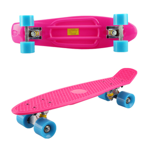 Queue de poisson en forme de poisson, accessoires de <span class=keywords><strong>Skateboard</strong></span> complet, 22 pouces, haut de gamme, LED, bon marché, pour les filles, offre spéciale - Product Image 5