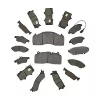 Plaquettes de frein personnalisées pour camions lourds, plaquettes de frein WVA4515 WVA19036 pour essieu de remorque