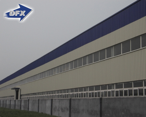 Thiết kế hiện đại nhà kho Kết Cấu Thép đúc sẵn cho nhà xưởng sử dụng Xây Dựng Nhà thép xây dựng tùy chỉnh - Product Image 3