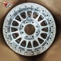 Jantes Beadlock 17x9 pouces 5 branches 4x4 tout-terrain 6x135 6x139.7 en alliage d'aluminium pour Dodge Charger