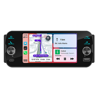 Autoradio universel 1 DIN avec écran tactile 5 pouces, Carplay sans fil, Android Auto, Android 13, lecteur DVD de voiture 1 DIN
