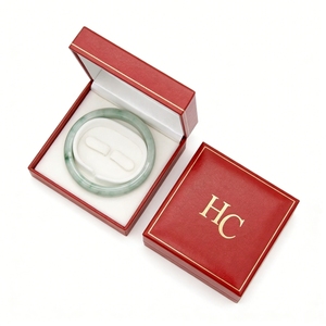 Wholesale Bracelet Box Rigid Flip Top Faux Leather Jewelry Gift Box Velvet <b>Insert</b> Spot Foil Stamping Custom Logo OEM Accepted - Product Image 3