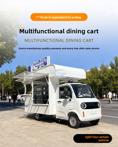 Chariot de restauration rapide électrique à énergie nouvelle, camion de nourriture de rue mobile, véhicule de service alimentaire multifonctionnel à vendre, kiosque mobile de restaurant - Product Image 3