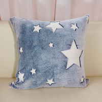 Housse de coussin en molleton pour enfants et adultes, housse de coussin en forme d'étoile, cadeaux pour enfants et adultes, confortable, chauffant, Super doux, pour le coucher