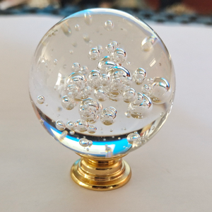 Manija de Cristal Burbuja Colorida para Muebles, Cajones y Armarios de Cocina, Marca CHINA FOSHAN CX743, Ecológica - Product Image 2