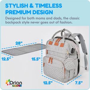 Xách tay bé tã Ba Lô Túi Tote với lưới muỗi du lịch nôi không thấm nước thay đổi Pad - Product Image 4