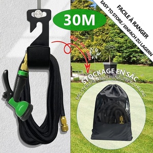 High Performance 3/4" Expandable 100ft Black Magic Watering Anti-uv Anti-corrosion Cars Gardening Lawn Water Paper - Product Image 5