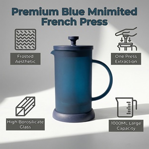 Vente directe d'usine, presse française légère et durable, assemblage rapide, presse française isolée - Product Image 1