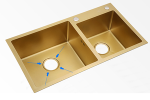 อ่างล้างจานอ่างล้างจานสีทองอ่างล้างจาน - Product Image 6