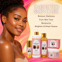 Coffret de Soins Visage Coréen Bio Luxueux Personnalisé à Faible MOQ, Vitamine C et Arbutine, Éclaircissant Anti-Taches Nourrissant pour Tous Types de Peau