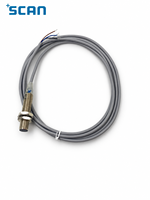 Capteur de proximité inductif SCAN 4 mm NPN NO/NC commutable M12 10-30 V CC 1 kHz à couple élevé IP67 blindé en laiton nickelé
