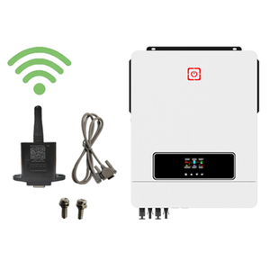 อินเวอร์เตอร์พลังงานแสงอาทิตย์แบบไฮบริด MPP 10Kw <span class=keywords><strong>10.2</strong></span>กิโลวัตต์ออฟกริด48โวลต์ถึง230โวลต์เอาท์พุทคู่อินเวอร์เตอร์ครบชุด - Product Image 4