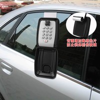 Boîte de rangement antivol à code pour clés, à fixer sur la vitre de voiture