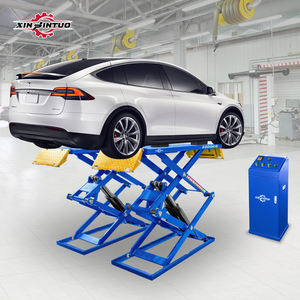 Xinjo gunting Super tipis mengangkat permukaan dipasang <span class=keywords><strong>Mini</strong></span> pengangkat mobil khusus dilengkapi dengan pengangkat sepeda motor - Product Image 2