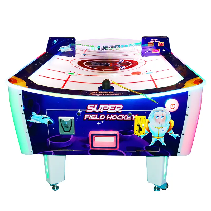 Máquina de juego de entretenimiento de air hockey Arcade mini barata de 4 jugadores de air hockey a la venta precio de fábrica comercial