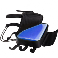 Batterie de vélo électrique triangulaire 36V 48V 52V 60V 72V 10AH 20AH 30AH 40AH 45AH 50AH, batterie de vélo de montagne avec sac souple triangulaire et chargeur