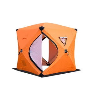 热销冰钓庇护所，便携式冰钓帐篷，防水防风快速钓鱼帐篷