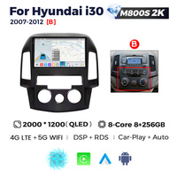 MEKEDE MS Android lecteur vidéo de voiture écran tactile divisé pour Hyundai i30 2007-2012 BT 360 ventilateur de refroidissement de caméra panoramique