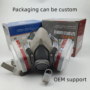 Haute qualité visage industriel <span class=keywords><strong>masque</strong></span> à gaz <span class=keywords><strong>respiratoire</strong></span> personnel filtre peinture meulage ponçage soudage chimique poussière filtre <span class=keywords><strong>masque</strong></span> - Product Image 6