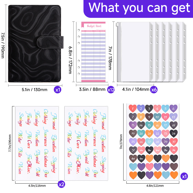 regular binder set