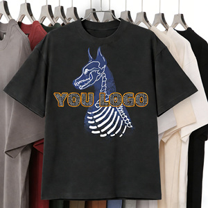 T-shirts de marque pour hommes, streetwear, Y2K, graphiques, grandes tailles, vêtements, T-shirt homme Mixed Emotion - Product Image 3